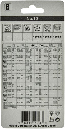 Load image into Gallery viewer, Makita accessoires decoupeerzaagblad no10 - a-85818
