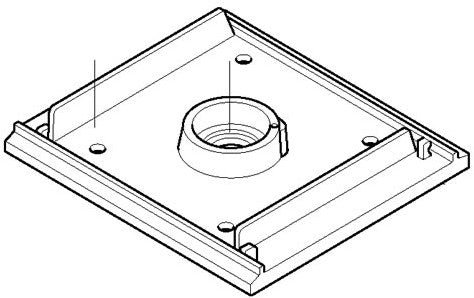 Load image into Gallery viewer, Makita accessoires 151232-3 | schuurzoolset | makita bo4510 + bo4540 | basisplaat + viltzool - 151232-3
