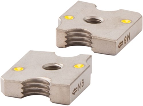 Makita accessoires 199085-2 | messenset m8 | staal + rvs - 199085-2