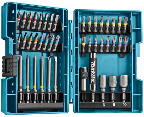Load image into Gallery viewer, Makita accessoires 43-delige schroefbitset in hoog kwalitatieve koffer - b-55697
