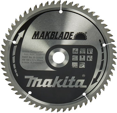 Makita accessoires afkortzaagblad | hout | 190x20x2,0 60t 5g - b-32823