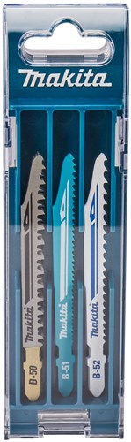 Makita accessoires b-44426 | decoupeerzaagbladenset | 10-delig | b-50, b-51, b-52, b-53 - b-44426