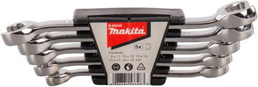 Makita accessoires b-65545 | ringsleutelset | open | 5-delig - b-65545