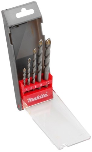 Load image into Gallery viewer, Makita accessoires borenset beton 5-delig - d-05175
