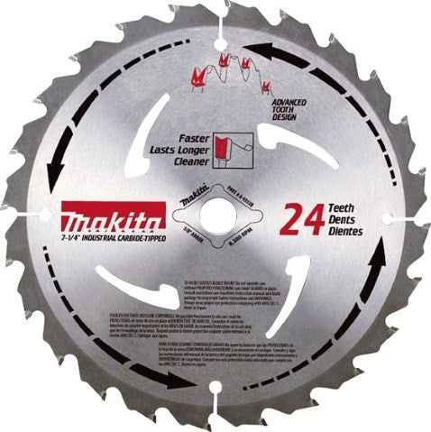 Makita accessoires cirkelzaagblad mforce 210x30x2,3 24t15g - b-08078
