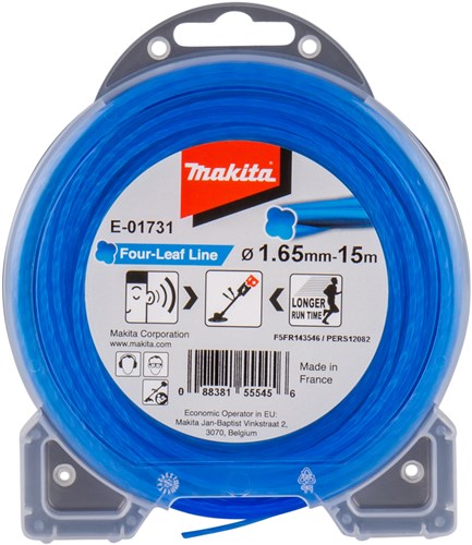 Makita accessoires e-01741 | maaidraad | 1,65x15 m | blauw - e-01731