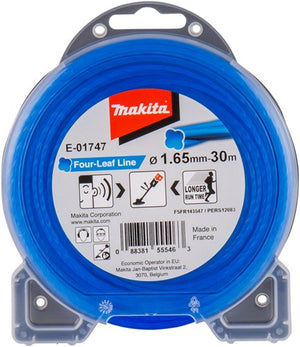 Makita accessoires makita maaidraad 1,65x30 meter blauw - e-01747