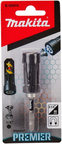 Makita accessoires e-03414 | bithouder | 1 4 x79mm | magboost | xtt impact premier - e-03414