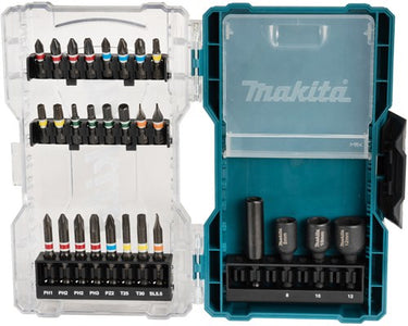 Makita accessoires makita bit set 28-delig - e-07048