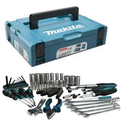 Load image into Gallery viewer, Makita accessoires e-11542 | gereedschapsset | makpac koffer | 87-delig - e-11542
