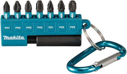 Makita accessoires e-11994 slagschroefbitset | 8-delig | 25mm | x impact black - e-11994