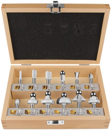 Load image into Gallery viewer, Makita accessoires freesset 12-dlg 8mm - d-53556 - d-53556
