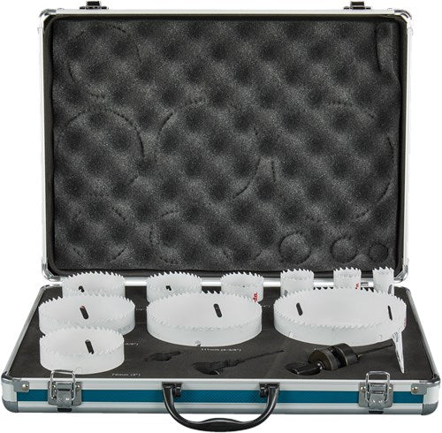 Load image into Gallery viewer, Makita accessoires gatzaagset 13-delig hout metaal - d-75764 - d-75764
