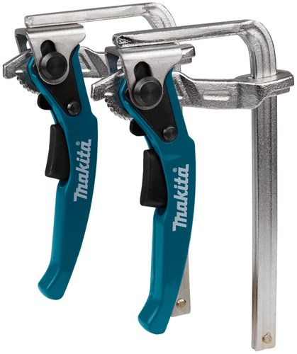 Load image into Gallery viewer, Makita accessoires geleiderail klemset - 199826-6 - 199826-6
