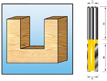 Makita accessoires makita d-10431 freesbit groeffrees s 12mm 18x35mm