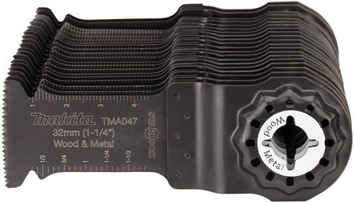 Load image into Gallery viewer, Makita accessoires tma047 invalzaagblad 32mm hout metaal (20 st) - b-64814-20 - b-64814-20
