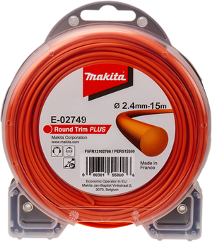 Makita accessoires maaidraad 2,4x15m rond - e-02749 e-02749