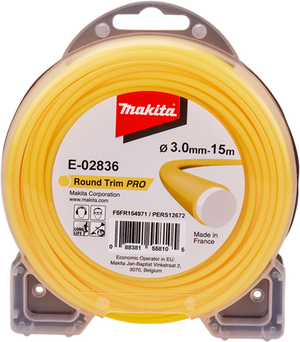 Makita accessoires maaidraad 3,0x15m rond - e-02836 e-02836