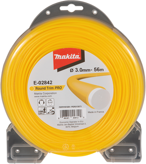 Makita accessoires maaidraad 3,0x56m rond - e-02842 e-02842