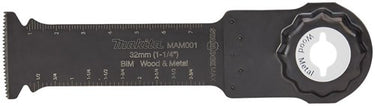 Makita accessoires makita invalzaagblad 32 x 80 mm mam001 - b-66400