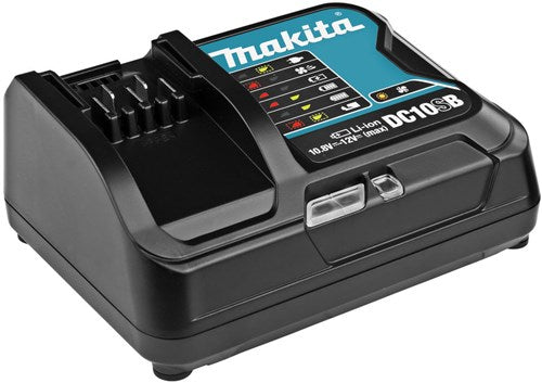 Makita accessoires oplader dc10sb - voor het opladen van 12v max (10,8 v) schuifaccu's - 197363-4