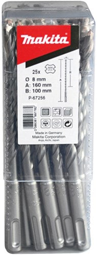 Makita accessoires p2s:sds-plus boor 10st lengte 160mm