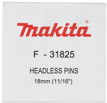 Makita accessoires pin vk 18mm rvs - f-32142