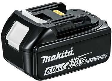 Makita accessoires power-source-kit 199480-6 - 2x accu bl1860b 18v 6,0ah met accu indicator + oplader dc18rc - 199480-6
