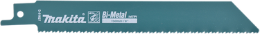 Makita accessoires reciprozaagblad staal 150mm - d-51627 d-51627