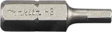 Makita accessoires schroefbit h3x25mm - b-23690 b-23690