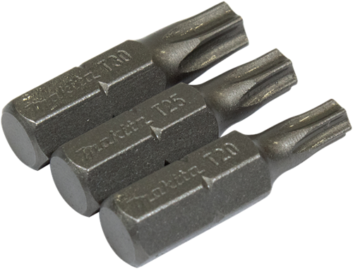 Load image into Gallery viewer, Makita accessoires schroefbitset torx 3-delig - b-24533 - b-24533
