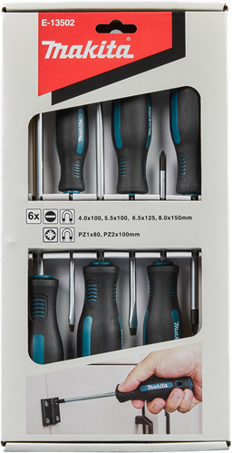 Load image into Gallery viewer, Makita accessoires schroevendraaierset 6-delig pz sl - e-13502 e-13502
