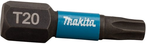 Load image into Gallery viewer, Makita accessoires slagschroefbit impact black, t20x25mm 2 stuks - b-63672
