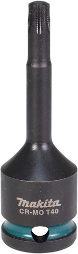 Load image into Gallery viewer, Makita accessoires slagschroefbit t40x78mm impact black 1 2 vk - e-19819
