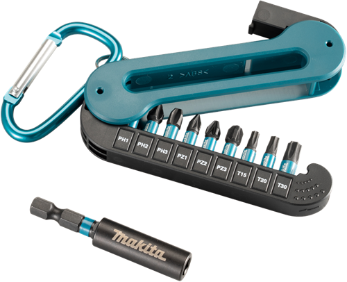 Makita accessoires makita e-12005 slagschroefbitset impact black 25mm ph pz torx® - 10-delig