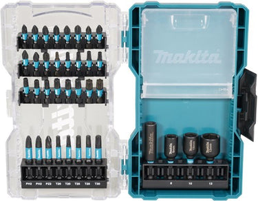 Makita accessoires makita schroefbitset 36-delig impblack ma555399