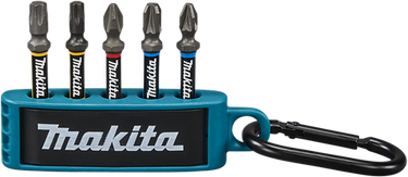 Makita accessoires makita e-13568 slagschroevendraaier bitset 5-dlg impacht premier - ph2 pz2 pz3 t25 t30