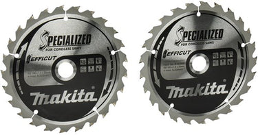 Makita accessoires makita b-62985-2 cirkelzaagbladset 165 x 20 x 1.4 mm aantal tanden: 25 2 stuk(s)