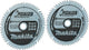 Makita accessoires twin-pack cirkelzaagblad hout efficut 165x20x1,45 56t 23g - b-57336-2