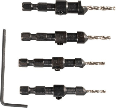Makita accessoires verzinkboor quad driver-set - d-73455 - d-73455