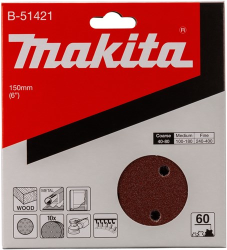 Makita accessoires schuurschijf k60 150mm - b-51421