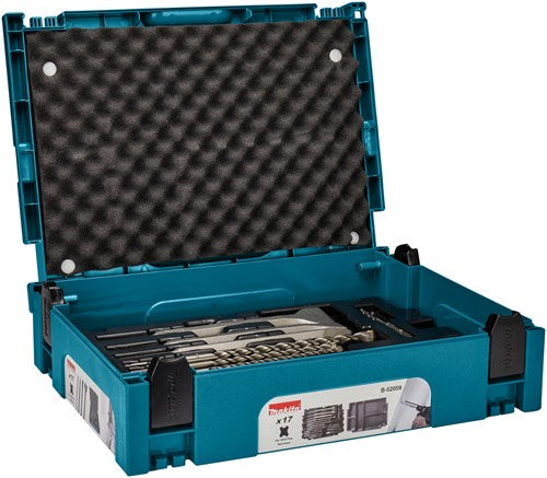 Load image into Gallery viewer, Makita accessoires b-52059 17 delige sds-plus boor beitel set in mbox 1 - b-52059
