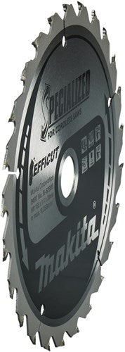 Makita accessoires makita cirkelzaagblad voor hout | efficut | ø 165mm asgat 20mm 25t - b-62985
