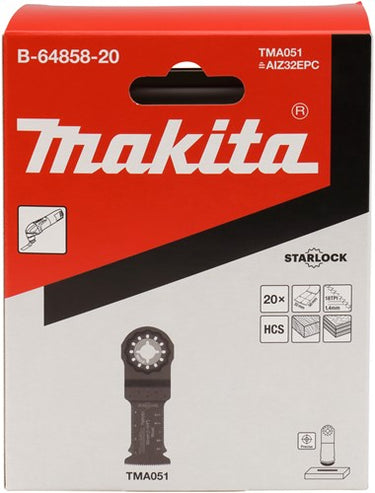 Makita accessoires makita e-cut zaagbl. hcs hout 32mm - b-64858-20