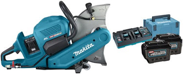 Makita ce001gl204 | xgt accu doorslijper 2x40v max 355mm in mbox (2x 8.0ah accu + dc40rb duo snellader) - ce001gl204