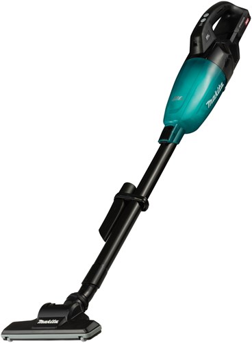 Load image into Gallery viewer, Makita cl001gz04 | steelstofzuiger | 40 v max | zwarte uitvoering met blauwe transparante capsule | body | zonder accu's en lader
