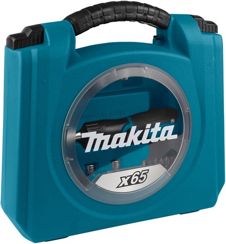 Load image into Gallery viewer, Makita accessoires d-42020 | ratel- dop- schroefbitset | 65-delig - d-42020

