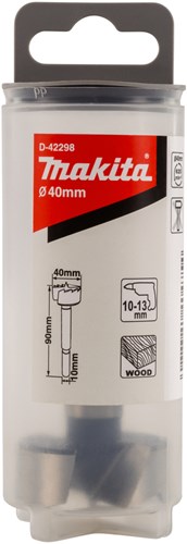 Makita accessoires makita d-42298 cilinderkopboor nauwkeurig 40x90 mm