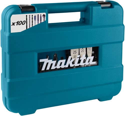 Load image into Gallery viewer, Makita accessoires d-47248 | boor- schroefbitset | 100-delig | in kunststof koffer - d-47248
