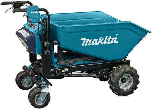 Makita dcu603z | accu kruiwagen | 2x 18v | met bak | body | zonder accu's en oplader